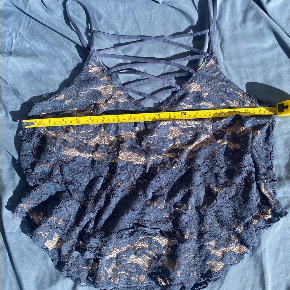 Cape Cod Blue Lacey & Sexy Express Top